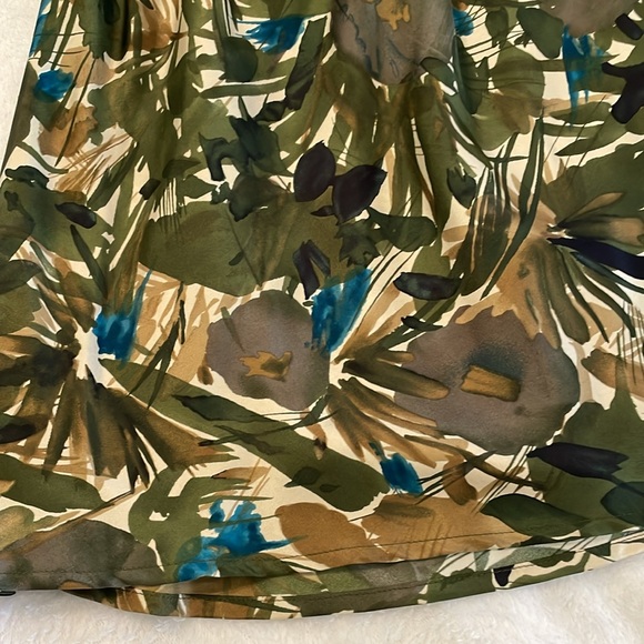 Rare 💯% Silk Jones New York NWT Full Skirt - Picture 4 of 17